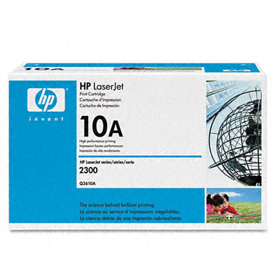 Original HP Q2610A New Black Toner Cartridge - (10A)