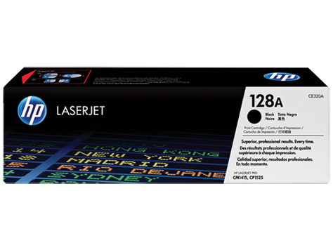 Original HP CE320A New Black Toner Cartridge (128A)