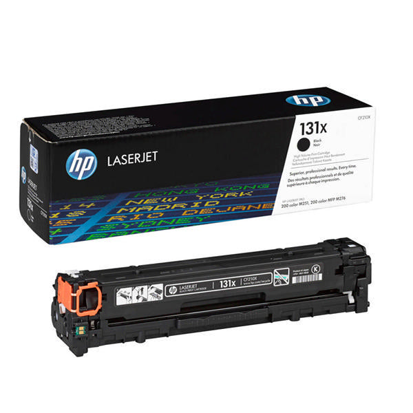 Original HP CF210X New Black Toner Cartridge - High Capacity (131X)