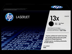 Original HP Q2613X New Black Toner Cartridge - High Capacity (13X)