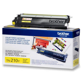 Original Brother TN210 Y New Yellow Toner Cartridge
