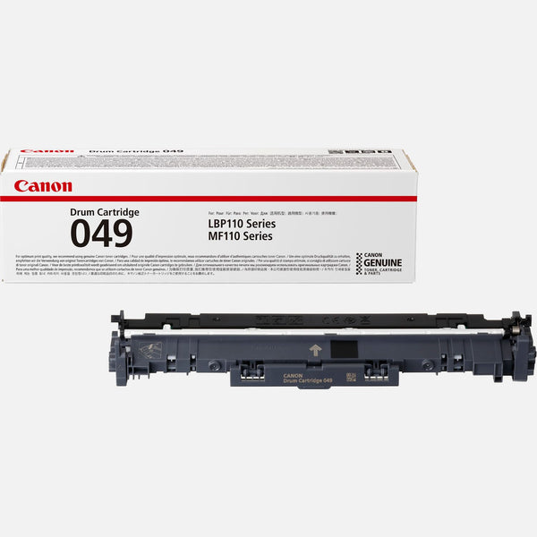 Canon 049 2165C001AA Original Black Drum Unit for use in ImageClass LBP112, LBP113, MF112, MF113
