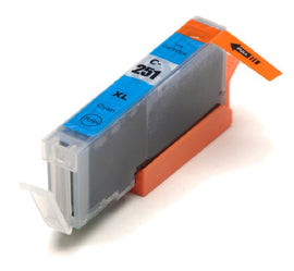 Canon CLI251XL New Cyan Compatible High Capacity Inkjet Cartridge (High Capacity Version of Canon CL251)