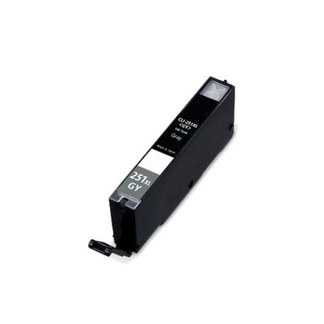 Canon CLI251XL New Gray Compatible High Capacity Inkjet Cartridge (High Capacity Version of Canon CL251)