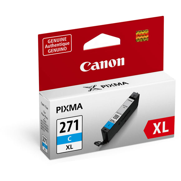 Original Canon CLI271 Cyan Ink Tank