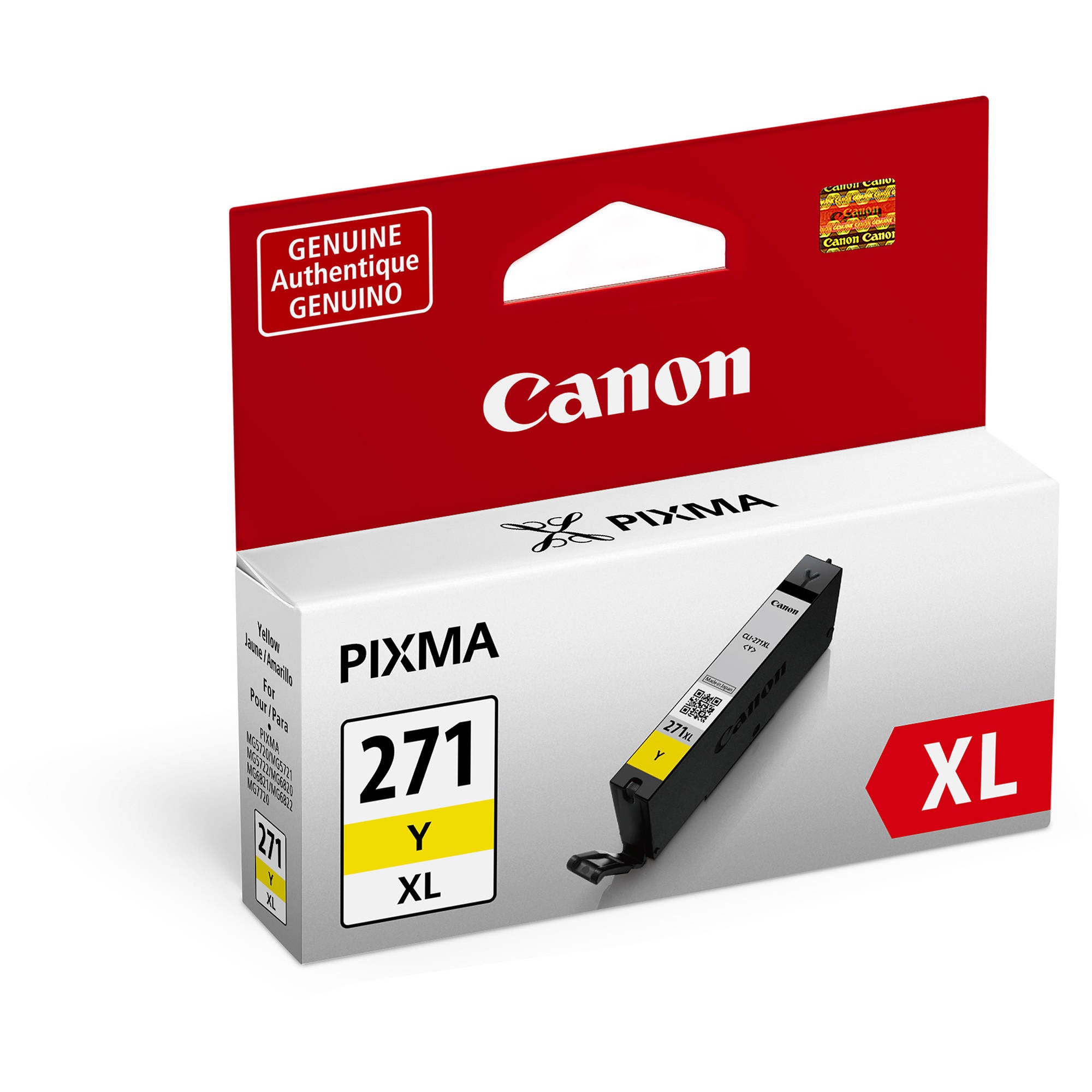 Original Canon CLI271 Yellow Ink Tank