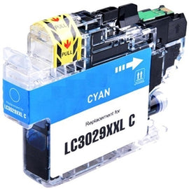 Generic Brother LC3029 XXL C Cyan Ink Cartridge Extra High Yield