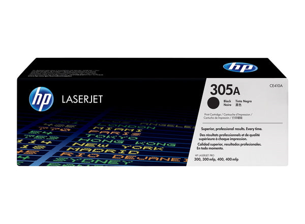 Original HP CE410A New Black Toner Cartridge (305A)