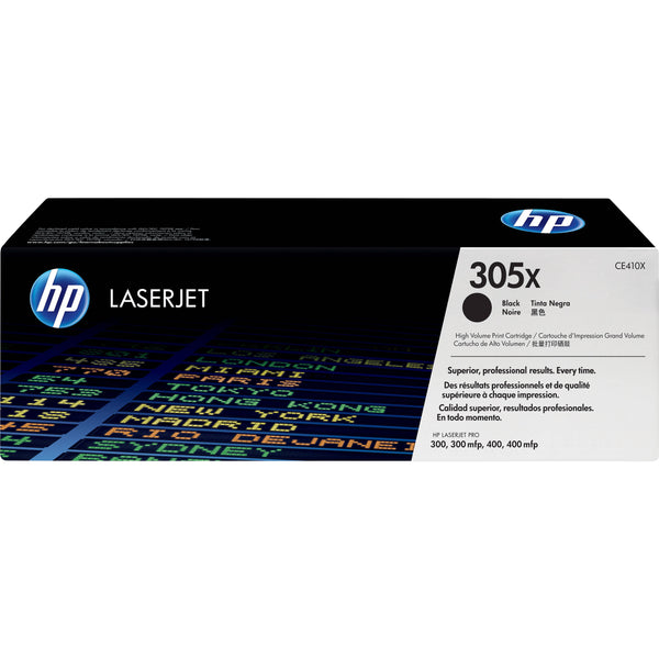 Original HP CE410X New Black Toner Cartridge - High Capacity (305X)