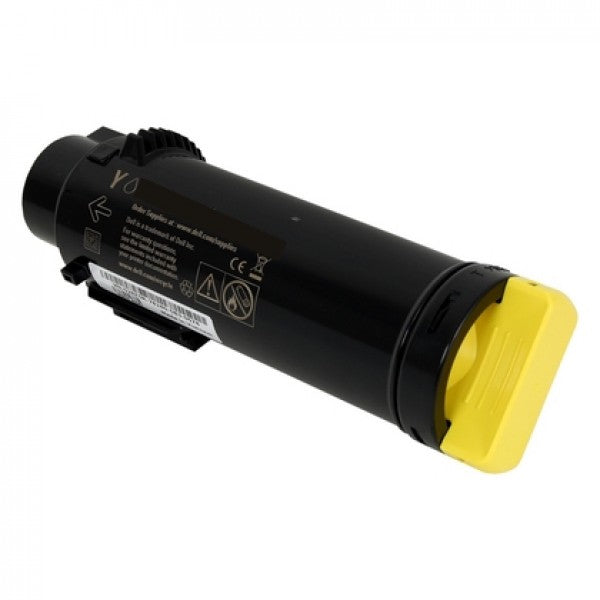 Original Dell Toner Cartridge, Laser, High Yield, Yellow, (3P7C4)