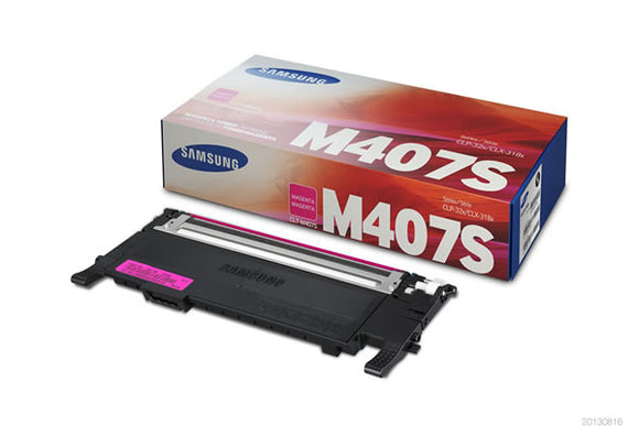 Original Samsung CLTM407S New Magenta Toner Cartridge