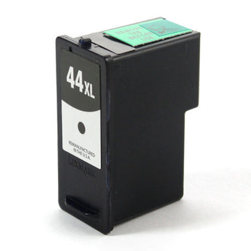 Lexmark #44XL Black Remanufactured Inkjet Cartridge  High Capacity (18Y014418Y0108)