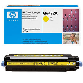 HP 502A Q6472A Original Yellow Toner Cartridge