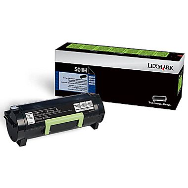 Lexmark 50F1H00(501H) Original Return Program Black Toner Cartridge