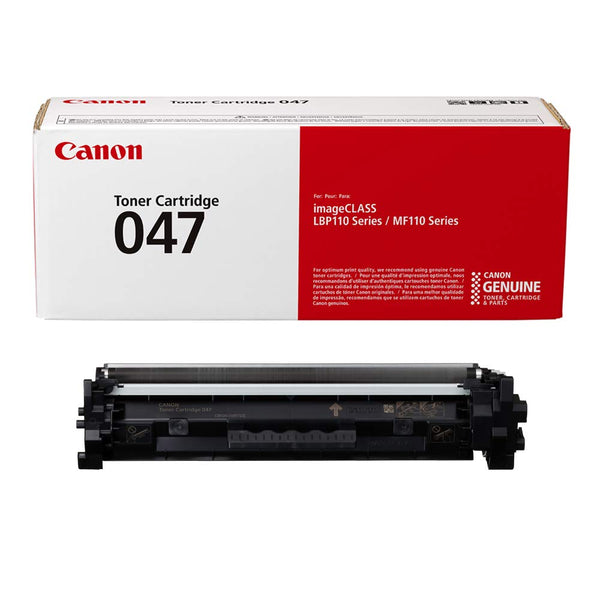 Canon 047 2164C001AA Original Black Toner Cartridge for use in ImageClass LBP112, LBP113, MF112, MF113