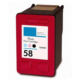 HP 58 Remanufactured Photo Ink Cartridge