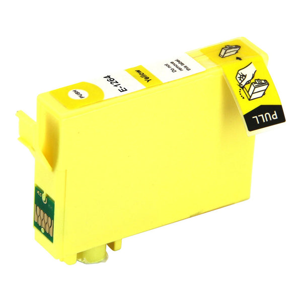 Epson T126 New Yellow Compatible Inkjet Cartridge (T126420)