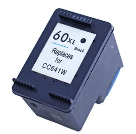 HP 60XL Black Remanufactured Inkjet Cartridge  High Capacity (CC641WN)