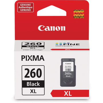 Canon PG 260XL Original High Yield Ink Cartridge for use in PIXMA TR7020, PIXMA TS5320, PIXMA TS6420