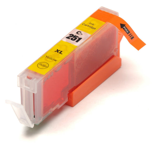 Canon CLI251XL New Yellow Compatible High Capacity Inkjet Cartridge (High Capacity Version of Canon CL251)