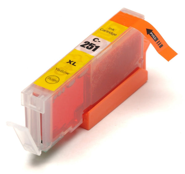 Canon CLI-251XL New Yellow Compatible High Capacity Inkjet Cartridge (High Capacity Version of Canon CL-251)