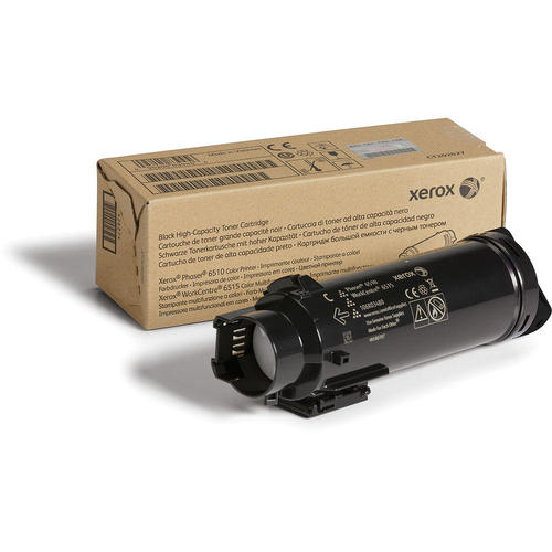 Xerox 106R03480 Original Black Toner Cartridge High Yield for Phaser 6510, WorkCentre 6515
