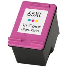 Remanufactured HP 65XL TriColor Ink Cartridge High Yield