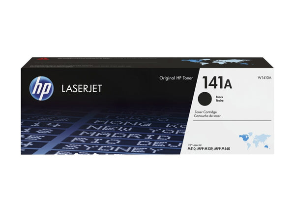 HP 141A - black - original - LaserJet - toner cartridge (W1410A)