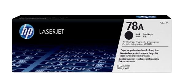 Original HP CE278A New Black Toner Cartridge - (78A)