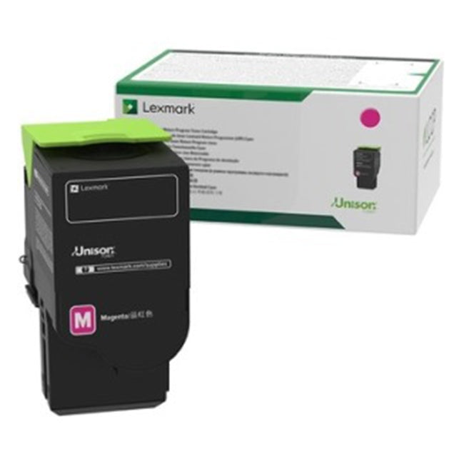 LEXMARK 78C10M0 Magenta  Original Toner Cartridge for use in CS421dn, CS521dn, CS622de, CX421adn, CX522ade, CX622ade, CX625ade, CX625adhe