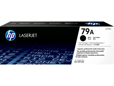 Original HP CF279A New Black Toner Cartridge - (79A)