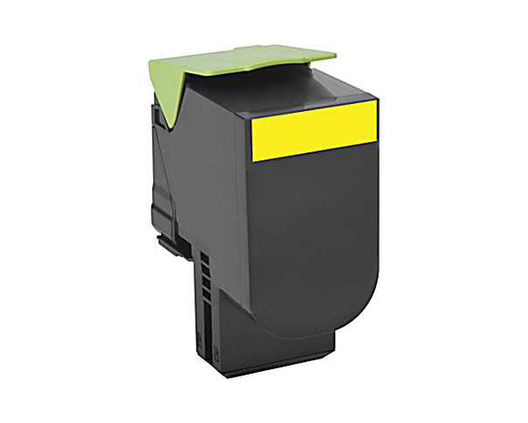 Remanufactured 71B1HY0 YELLOW Toner Cartridge for Lexmark CS417,CX417,CS517,CX5
