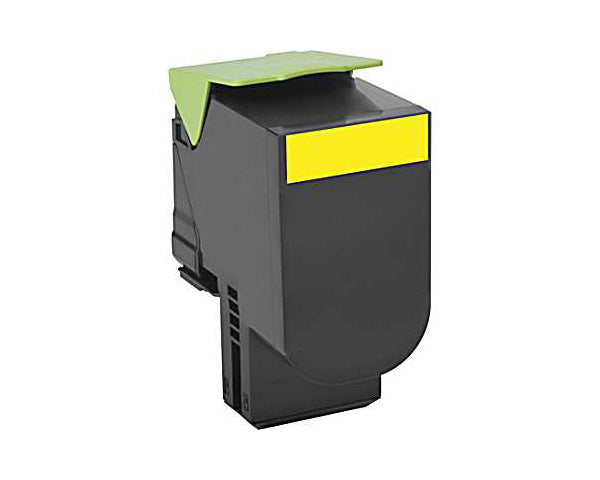 Remanufactured 71B1HY0 YELLOW Toner Cartridge for Lexmark CS417,CX417,CS517,CX5