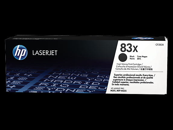 Original HP CF283X New Black Toner Cartridge (83X High Capacity)