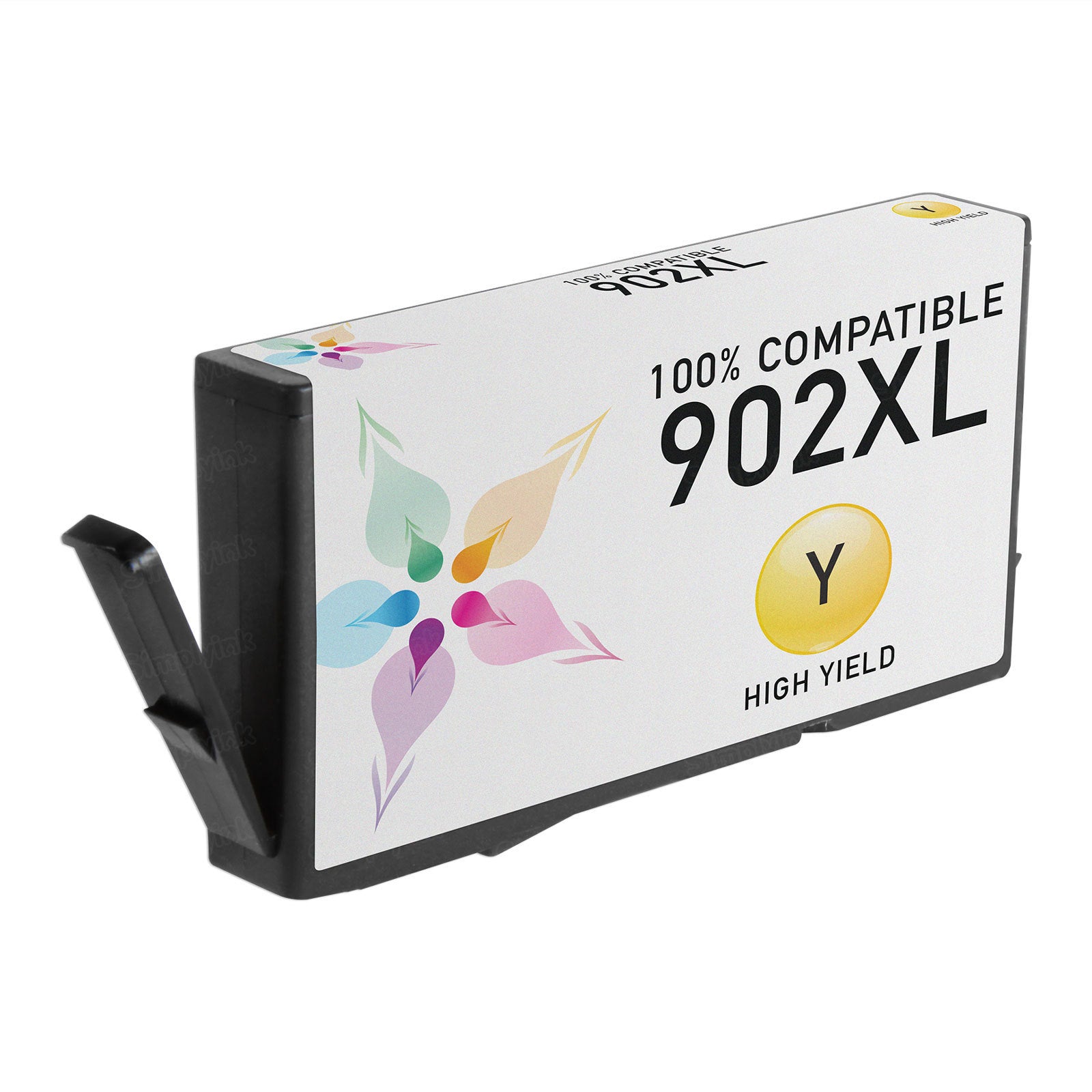 HP 902XL (T6M10AN) Compatible Yellow Ink Cartridge (High Yield) (Updated CHIP)