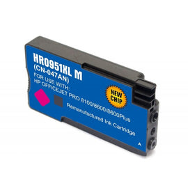 HP 951XL Magenta New Compatible Inkjet Cartridge  High Capacity (CN047AN)
