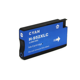 HP 952XL (L0S61AN) Compatible Cyan Ink Cartridge (High Yield) (Updated CHIP)