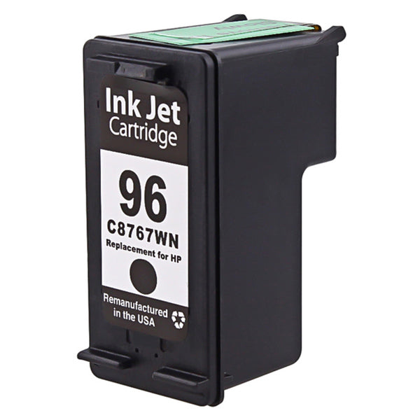 HP 96 Black Remanufactured Inkjet Cartridge (C8767WN)