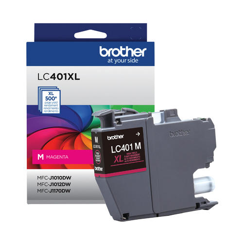 Brother LC401XLMS Original Magenta Ink Cartridge High Yield