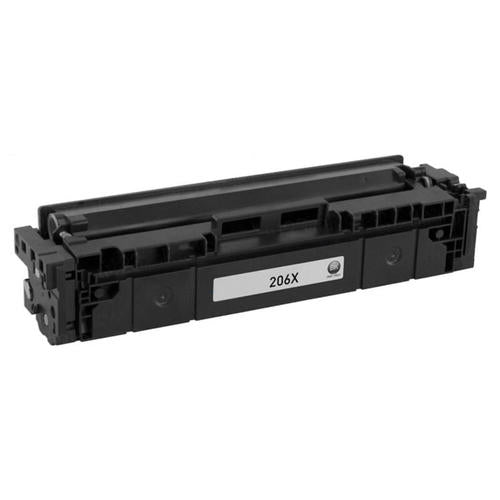 HP 206X W2110X Compatible Black High Yield Toner Cartridges - NO CHIP for use in Color LaserJet Pro M255, M283