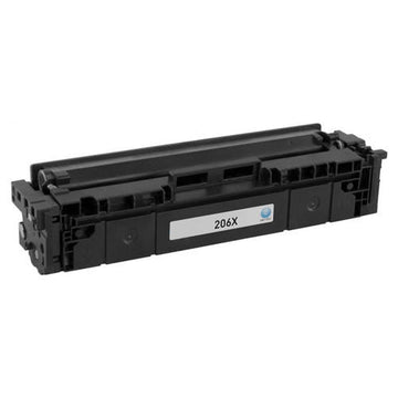 HP 206X Compatible High Yield Toner Cartridges W2110X W2111X W2112X W2113X(BK/C/M/Y)  (Updated CHIP) - 0