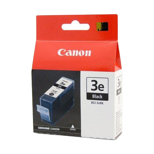 Original Canon BCI-3eBK/6BK New Blac Inkjet Cartridge
