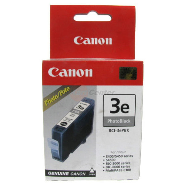 Original Canon BCI-3ePBK New Photo Black  Inkjet Cartridge