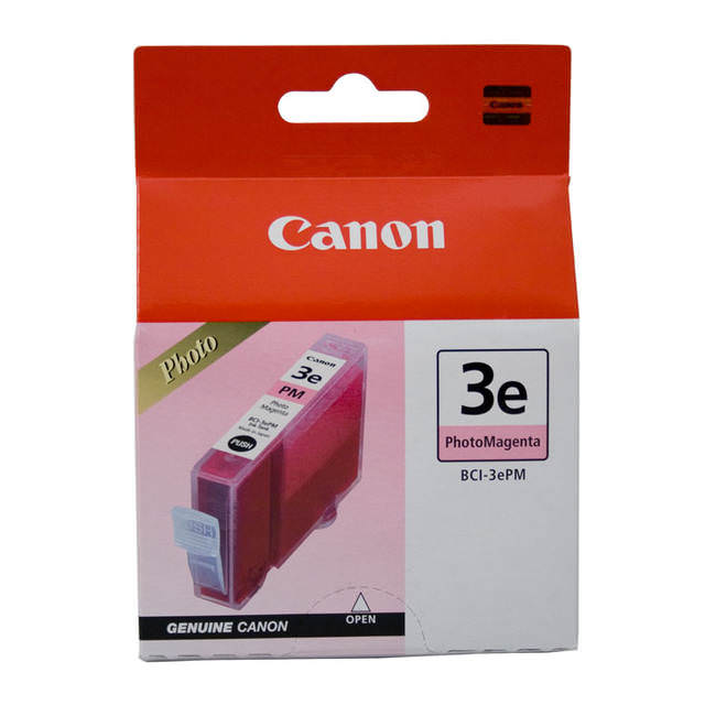 Original Canon BCI 3ePM 6PM New Photo Magenta Inkjet Cartridge