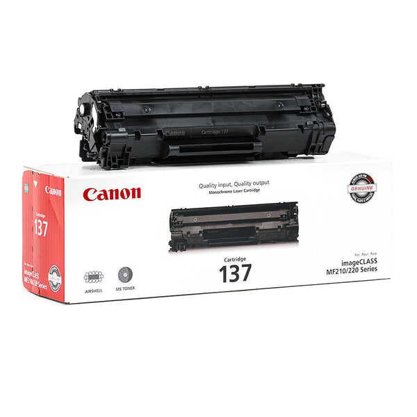 Original Canon 137 New Black Toner Cartridge