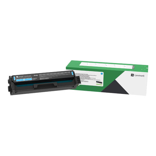 Lexmark C3210C0 Original Cyan Return Program Toner Cartridge