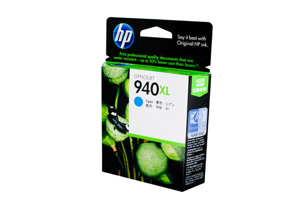 Original HP 940XL Cyan High Yield Original Ink Cartridge (C4907AN)