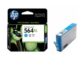 Original HP 564XL Cyan High Yield Original Ink Cartridge (CB323WN)