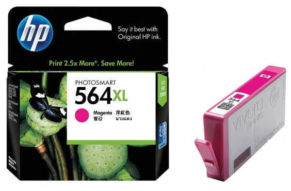 Original HP 564XL Magenta High Yield Original Ink Cartridge (CB324WN)