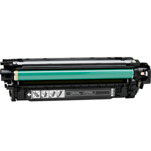 HP CE250A Remanufactured High Quality Black Toner Cartridge (HP 504A)